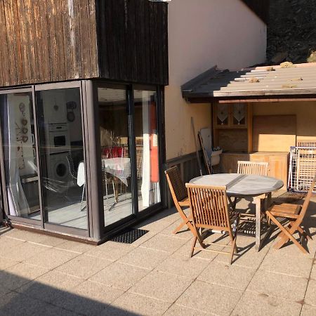 Grand Studio La Foux D Allos Avec Vue Et Terrasse Exterior foto